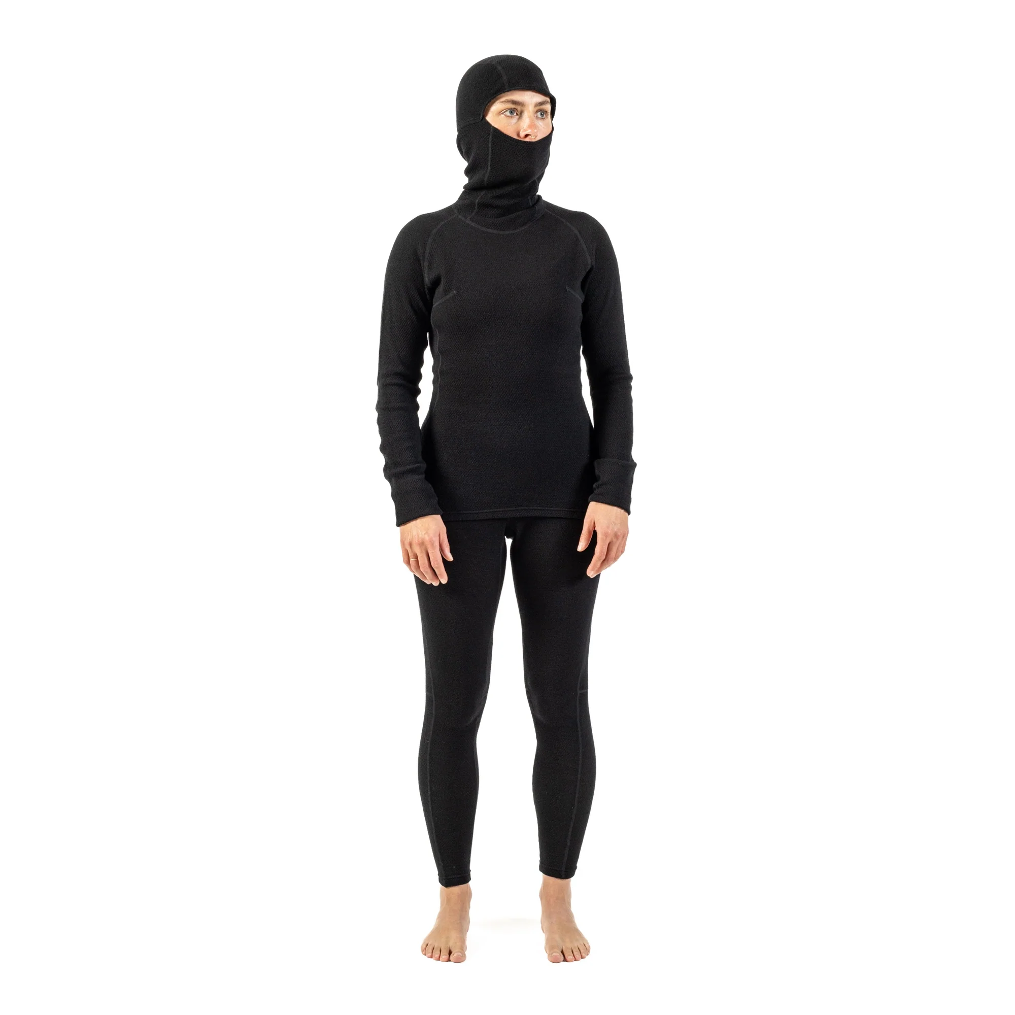 Women's Diomede Merino Wool Snorkel Hoody - Image 6